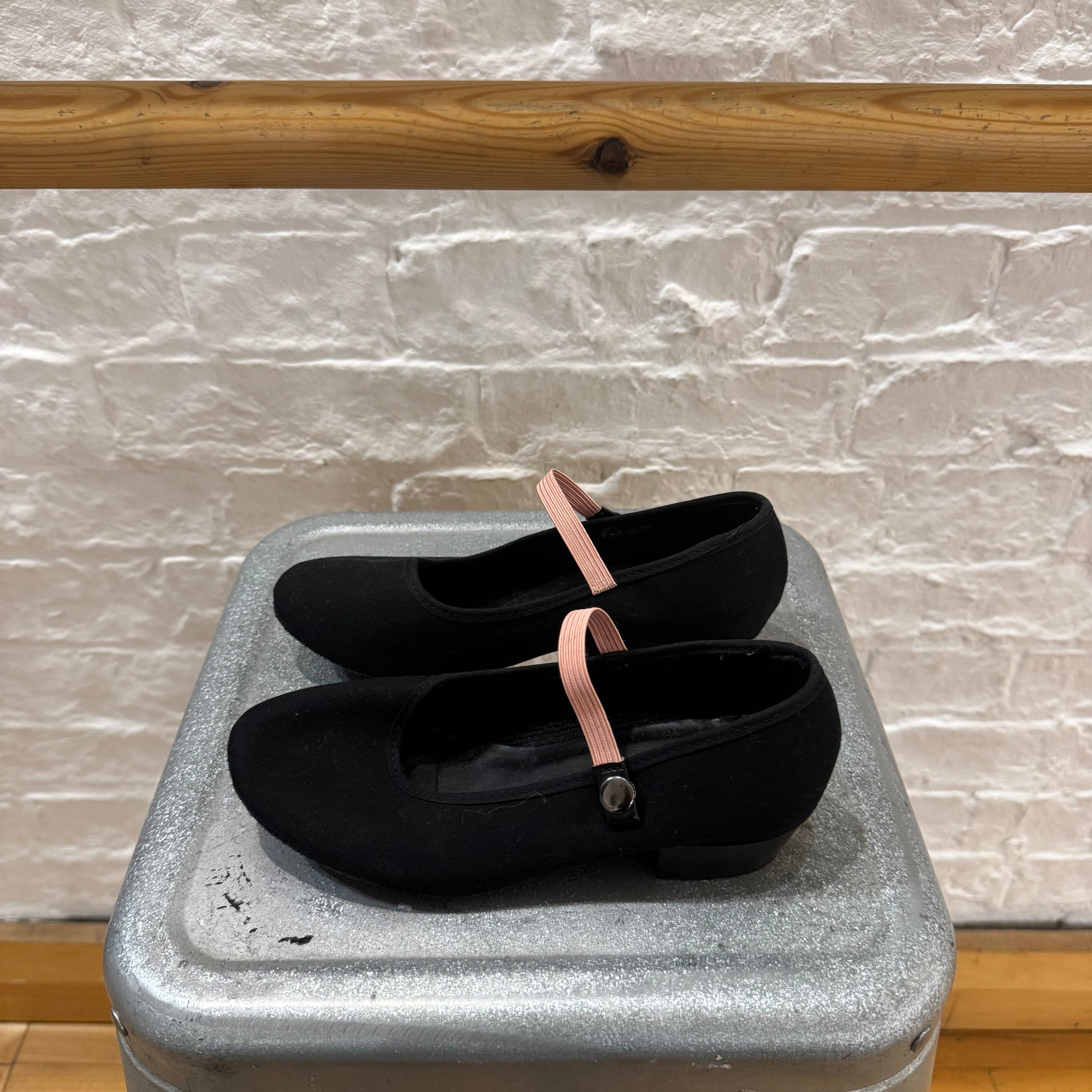 PRE-LOVED Starlite Syllabus Canvas Character Shoe, Low Heel EU 35 / UK 2.5