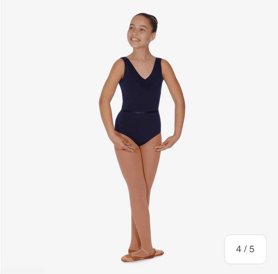 RAD Approved 'Aspire' Soft Satin Child Ballet Shoe