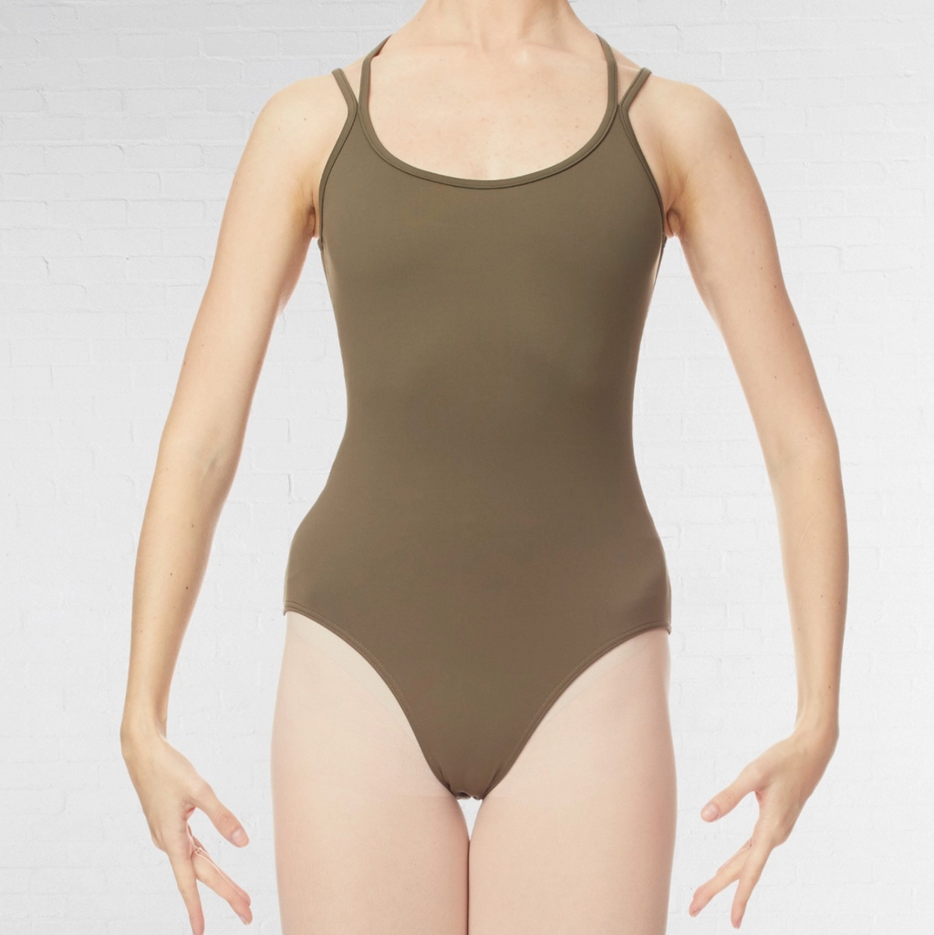 Double Strap Open Back Leotard
