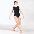Sleeveless Zipped Leotard