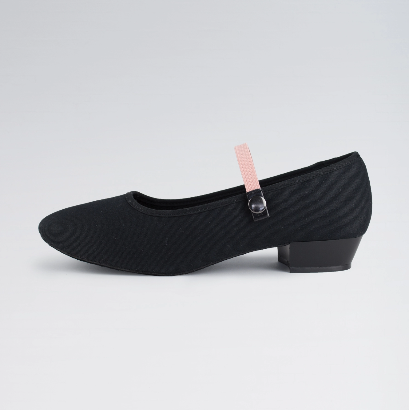 Low Heel Canvas Character Shoes