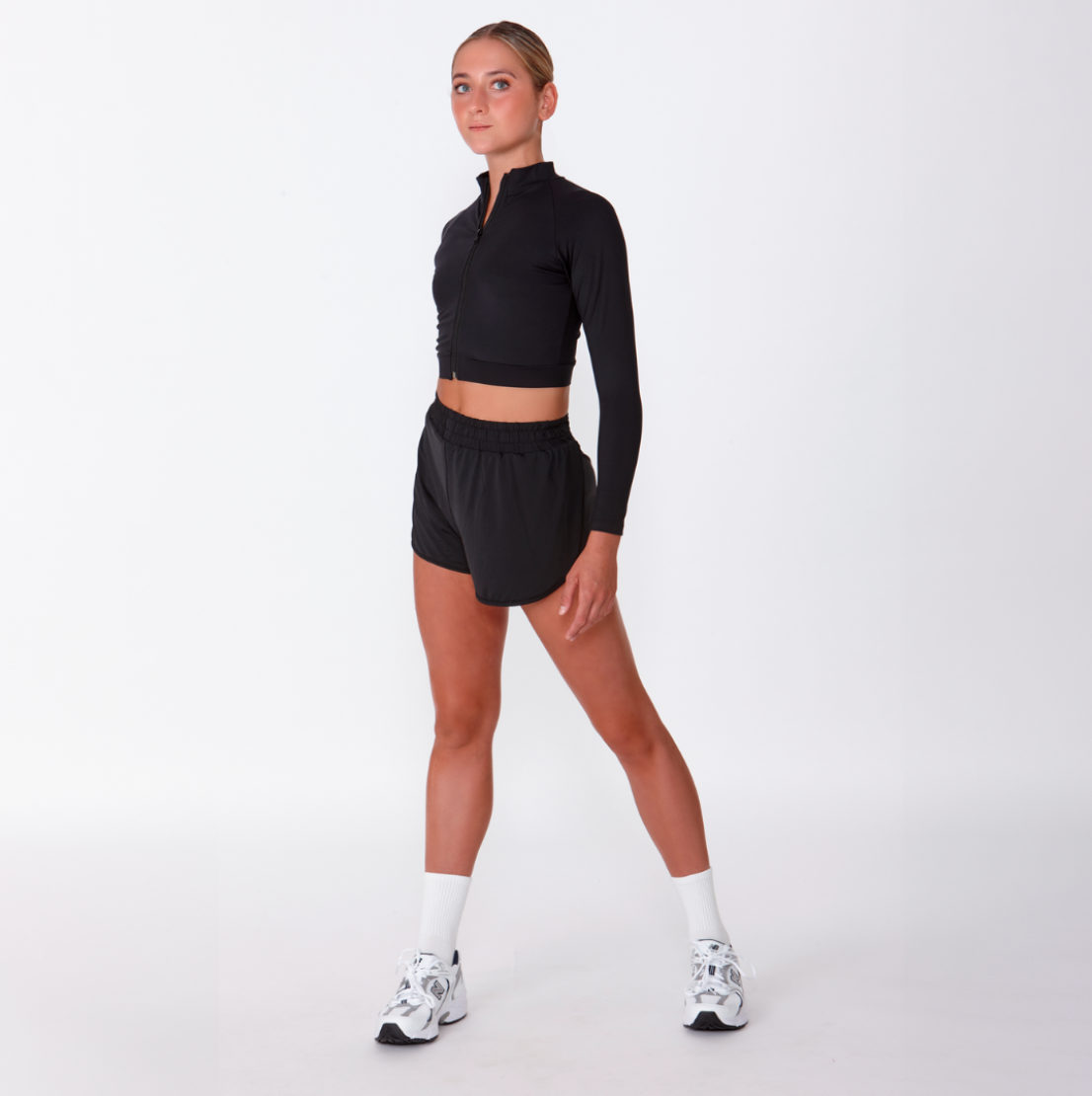 2-in-1 Layered Dance Shorts