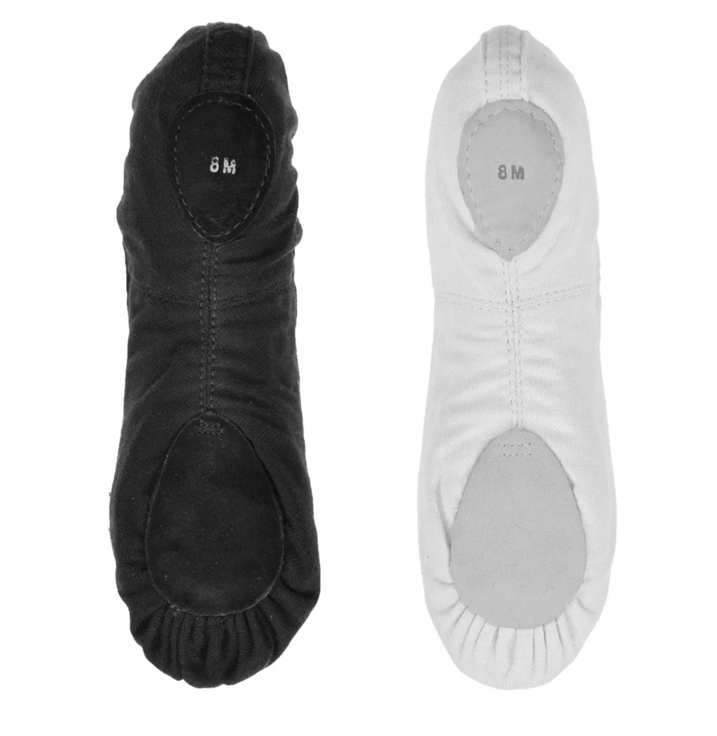 Mens 2031 Cobra Canvas Ballet Shoe, Split Sole