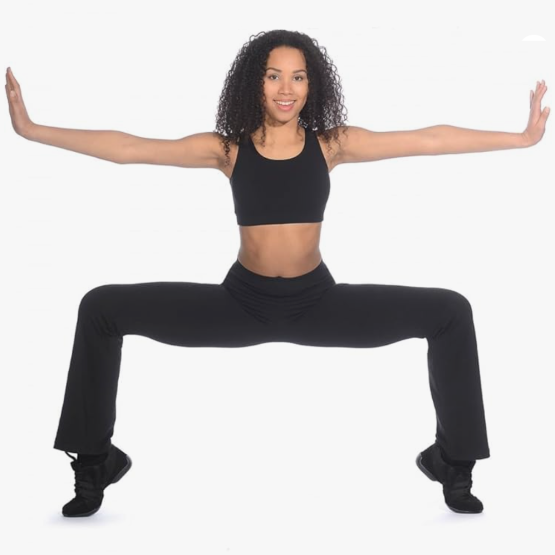 Cotton/Lycra Bootleg Jazz pants