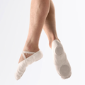 Mens Split Sole Canvas Ballet Shoe